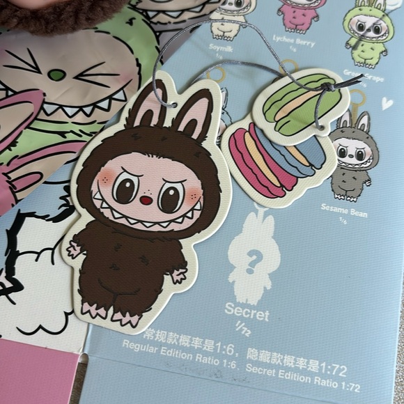 POP MART Labubu Exciting Macaron The Monsters Toffee - Preloved - Picture 4 of 10